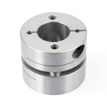 uxcell 39mm Disc Coupling Aluminum Hub Stainless Steel 10000RPM-0