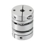 D56L63 12mm to 20mm Motor Shaft Coupling, Flexible One Diaphragm Coupling, Aluminum Disc Coupling Coupler for Servo Motor, Stepper Motor, Encoder, Screw Driving, Machine Platform-0