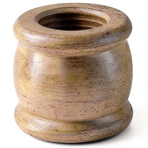 1/4F X 1/8F Brass Coupling B&P Lamp Flexible Disc 9/16" Height-0