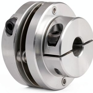 Lovejoy 77209 Size MDSD-63C Mini Disc Clamp Style Coupling, Single Disc, Complete Coupling, 1" Bore A, 1" Bore B, 2.48" OD, 1.969" Length, 2400 rpm Max Rotational Speed, 89 in-lbs Nominal Torque-0