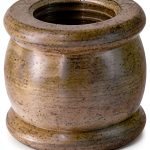 Brass Coupling 9/16" Height by B P Lamp 1/4F x 1/8F for Lighting-0